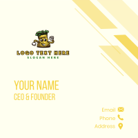 Accounting Money Sack Business Card Design