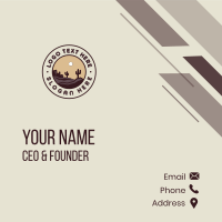 Outdoor Adventure Desert Business Card Design