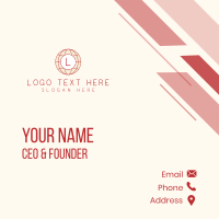 Global Generic Business Business Card Design