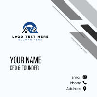 Roof Residential House Business Card Design