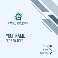 Paint Roller Home Business Card Design