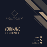 Elegant Diamond Jewelry Business Card Design