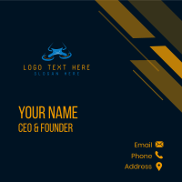 Fast Flying Drone Business Card Design