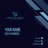 Wave Frequency Beat Business Card Design