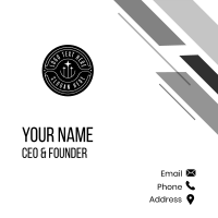 Business Upscale Studio Business Card Design