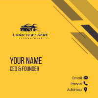 Car Vehicle Automotive Business Card Design