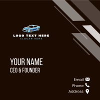 Automotive Car Vehicle Business Card Design