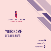 Creative Agency Letter I Business Card Design