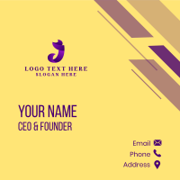 International Ribbon Company Business Card Design