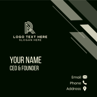 Builder Structure Engineer Business Card Design