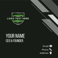 Car Automobile Garage Business Card Design