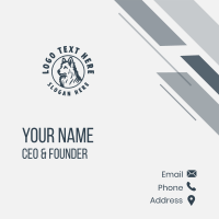 Dog Canine Breeder Business Card Design