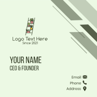 Home Ladder Garden Business Card Design