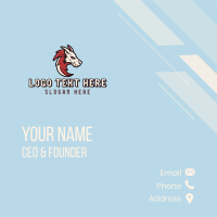 Dragon Mythical Gaming Business Card Design