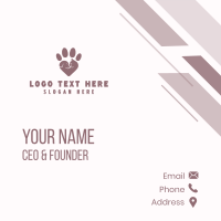 Animal Clinic Veterinary Business Card Design