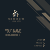 Modern Building Establishment Business Card Design