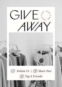 Fashion Style Giveaway Flyer Design
