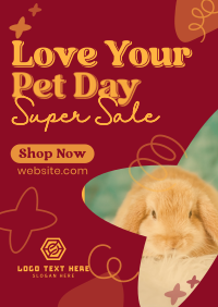 Dainty Pet Day Sale Flyer Image Preview