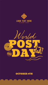 World Post Day Instagram reel Image Preview