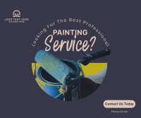 The Painting Service Facebook Post Design
