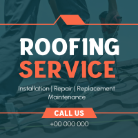 Roofing Professional Services Instagram Post Design
