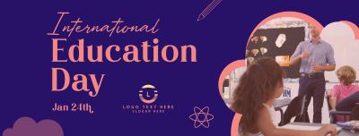 Education Day Learning Facebook cover Image Preview