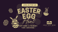 Egg-citing Easter Facebook Event Cover Design