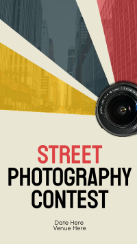 Street Photographers Event YouTube Short Design