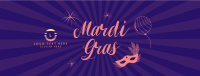 Mardi Gras Facebook cover Image Preview