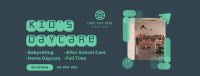 Kid's Daycare Services Facebook Cover Design