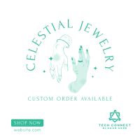Customized Celestial Collection Instagram post Image Preview