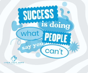 Success all the Way Facebook post Image Preview