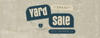 Community Yard Sale Thrift Facebook cover Image Preview