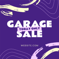 Garage Sale Doodles Instagram Post Design