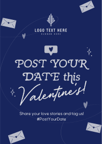 Your Valentine's Date Poster Design