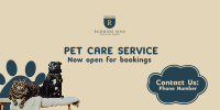 Pet Care Service Twitter Post Image Preview