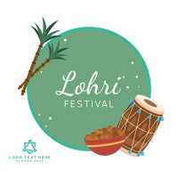 Lohri Fest Badge Linkedin Post Image Preview