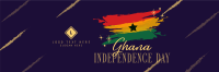 Happy Ghana Day Twitter Header Design