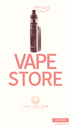 Start Vaping Facebook story Image Preview