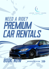 Premium Car Rentals Flyer Image Preview