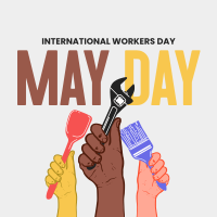 Celebrate Our Heroes on May Day Instagram post Image Preview