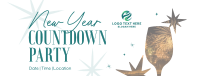 New Year Countdown Party Facebook Cover Image Preview