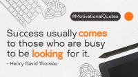 Office Business Quotes Facebook Event Cover Image Preview