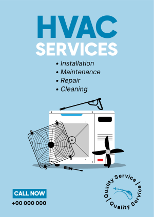 HVAC Services Flyer Image Preview