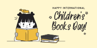 Children's Book Day Twitter Post Design