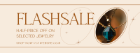 Jewelry Flash Sale Facebook Cover Design