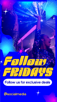 Follow Us Friday YouTube Short Design