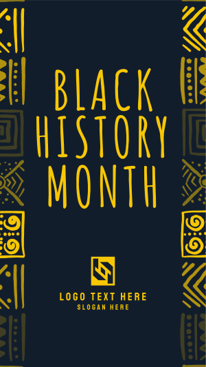 Celebrating Black History Facebook story Image Preview