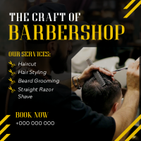 Grooming Barbershop Instagram post Image Preview