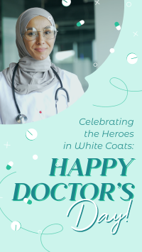 Celebrating Doctors Day Facebook Story Design
